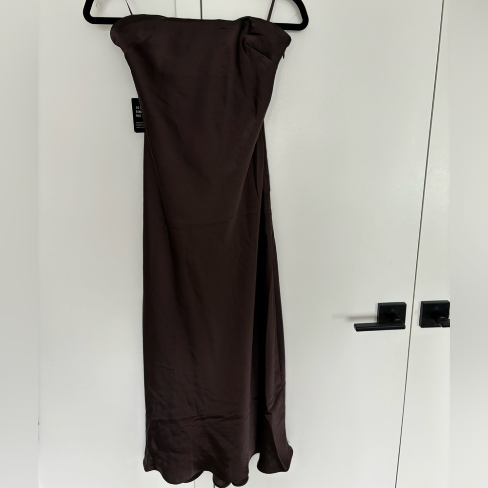 Slip midi dress
